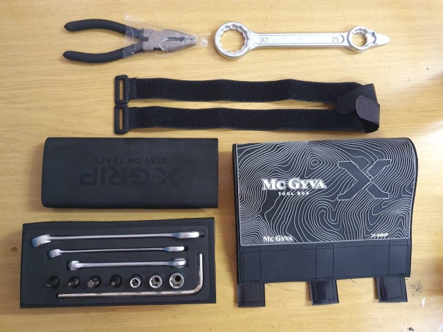 X-Grip McGYVA: Die clevere Tool-Box als Lenkerpolster!
