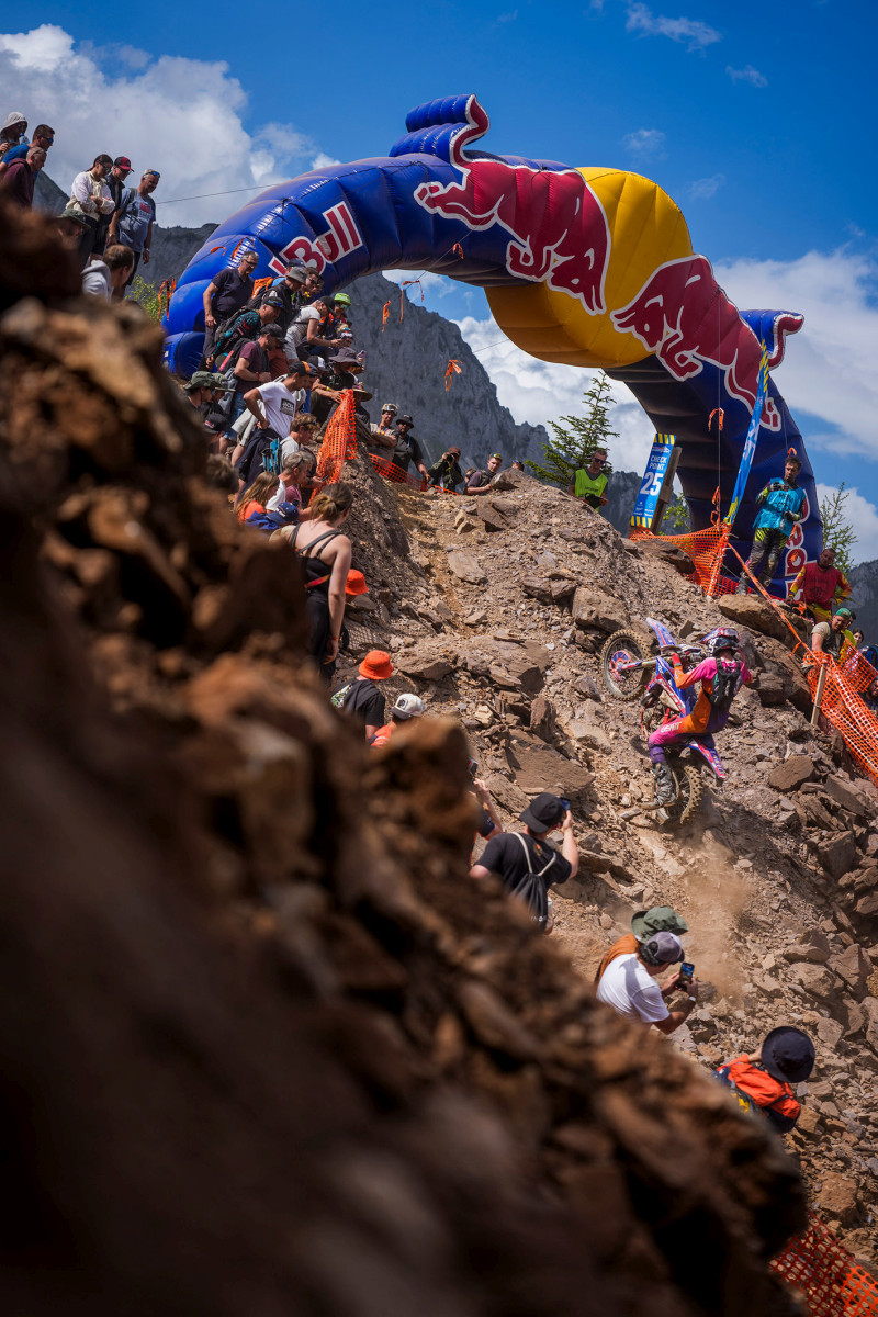 Competitor performs during the Red Bull Erzbergrodeo in Eisenerz, Austria on June 7, 2026. // Philip Platzer / Red Bull Content Pool // SI202606070532 // Usage for editorial use only //